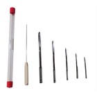 Set Of 5 Rope Splicing Tools Braided Rope Splicing Fid Kit Stainless Steel Knott