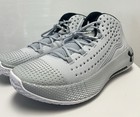Size 11-under Armour Tb Hovr Havoc 2 Mens Gray Basketball Shoes 3022657-101 New