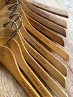 10 Vintage Brooks Brothers  Wood Jacket shirt Hangers -flatiron Shop -new York