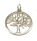 Handmade Solid 925 Sterling Silver Tree Of Life Pendant Without Chain   Necklace