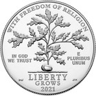 2021-w 1 Oz Proof American Platinum Eagle Coin  box  Coa 