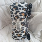 New Mainstays Discontinued Fleece Throw Blanket Leopard Cheetah Print 50  X 60 
