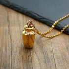 Cremation Urn Necklace Pendant For Ashes Memorial Keepsake Jewelry Men Women