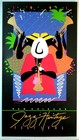 Vintage Art Poster Silkscreen 1991 Jazz Heritage Festival