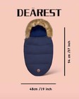 Universal Sleeping Bag In Stroller -  Soft Fleece Lined  Footmuff - Cocoon