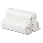 Inteplast Group Commercial Trash Bags  Perforated Roll  10gal  24 X 24  Natural 
