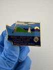 Vtg  West Seattle Lions Club Washington State Shaped Lighthouse Enamel Pin