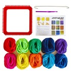 Potholder Weaving Loom Kit - 300pcs Rainbow Knitting Refill Loops In 10 Color   