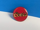 Coors Beer Red Foil Cut Lapel Pin Hat Tack Vintage 80s