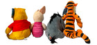 Disney Winnie The Pooh Eeyore Tigger Piglet Pooh 8  Plush Stuffed Toy Set Of 4