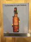 1999 Canadian Mist Whiskey Bottle Wrapped In Christmas Lights Ad