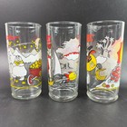 X3 Vintage 1980 Mcdonaldland Adventure Series Glasses Ronald Hamburglar Crook