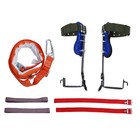 2 Gear Tree Climbing Spikes W harness Safety Adjustable Belt Tree Climbing Set