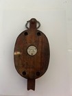 Vintage Anvil Brand Wood Block   Tackle Pulley Single