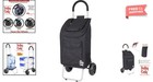 Durable Trolley Dolly Shopping Cart For Indoor   Outdoor Use  110 Lb Capacity