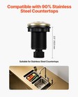 Vevor Garbage Disposal Air Switch Kit 2 5  Sink Top Air Switch Waste Disposal