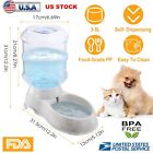 Automatic Pet Dog Cat Waterer 3 5l Self-dispensing Water Feeder Auto Dish Bowl