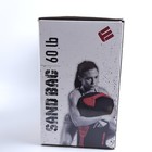Ethos 60 Lb Sand Bag For Workout  Core  Balance  Upper Body  Endurance  Mobility