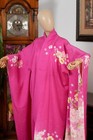 Dear Vanilla Japanese Furisode Silk Kimono Women s Authentic Japan Made Vintage