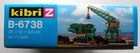Kibri 6738 Z Scale Coal Tower   Travel Crane Plastic Kit
