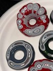 Fordite  -7 Doughnut Group-  Fordite Frenzy    Detroit Agate - Presanded Fordite