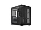 Diypc Diy-v8-atx Black Usb3 0  Type C Tempered Glass Atx Gaming Computer Case W 