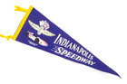Scarce Indy 500 Indianapolis Motor Speedway 26  Vintage Felt Pennant