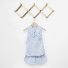 Halo Sleep Sack Swaddle Blue Plush Dots Velboa Tog 3  Baby Newborn Nb 0-3 Months