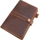 Leather Journal Cover For Moleskine Large Size Hard Cover Notebook  Handmade