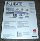 Microsoft Mail Remote  1995  Version 3 2    super Rare    - New - Sealed