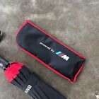 New Bmw Motorsports M Performance Dealer Merch Travel Umbrella W  Sleeve 