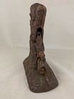 Circa 1906 Boy Robbing Birds  Nest Cast Iron Mechanical Bank  Incomplete