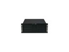 Istarusa D-410 Black Zinc-coated Steel 4u Rackmount Server Case