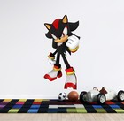 Hd Shadow Hedgehog Wall Decal Cartoon Video Game Kids Room Wall Decor