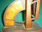 Antique   Vintage Liberty Postal Scale     Brass 6       Tall