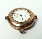 Antique Elgin Wristwatch Pocket Watch Style Manual Wind 20 Years Gold Filled Run