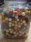 Vintage Marbles Lot 100ct  Random Pick From Bin And Trays  Vintage Mix nm-m  