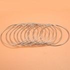 10 Pack 4 Inch Silver Dream Catcher Metal Rings Floral Hoops Wreath Macrame9866
