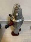 Osaka Tin Toys Archives Tin Spring Walking Robbie The Robot  near Mint  From Jp