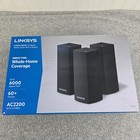 Linksys Velop Ac2200 Tri-band Mesh Wi-fi 5 System  3 Pack  Whw0303b Black - Ob
