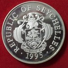 Seychelles 25 Rupees 1995 Silver Coin