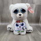 Feisty Pets Karl The Snarl Polar Bear Plush White Stuffed Toy -with Tags