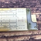 Vintage Keuffel   Esser K e N4080-3 Log Log Duplex Trig Slide Rule With Case