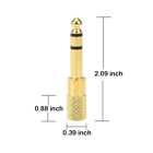 5x Trs Stereo Audio Headphone Adapter 6 35mm 1 4  Male To 3 5mm 1 8  Female Jack