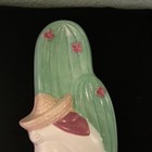 Vintage Treasure Craft Southwestern Taos Cactus Sleeping Man Spoon Rest 