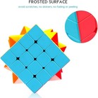 Coogam Qiyi 4x4 Speed Cube Stickerless Magic Puzzle Toy Gift For Kids And Adults