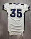 Game Worn Used Nike Byu Brigham Young Cougars Football Jersey  35 Size 46