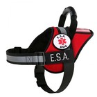 Emotional Support Dog Vest Esa Reflective Harness Patches All Access Canine   