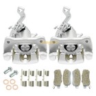Rear Brake Calipers W ceramic Pads For 2009-2013 Honda Muv700 Big Red 700 Utv