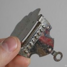 Silvestri Antique Mandolin Tailpiece - Made In Italy C  1920